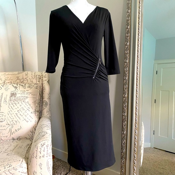 Black maternity dress - Picture 1 of 2